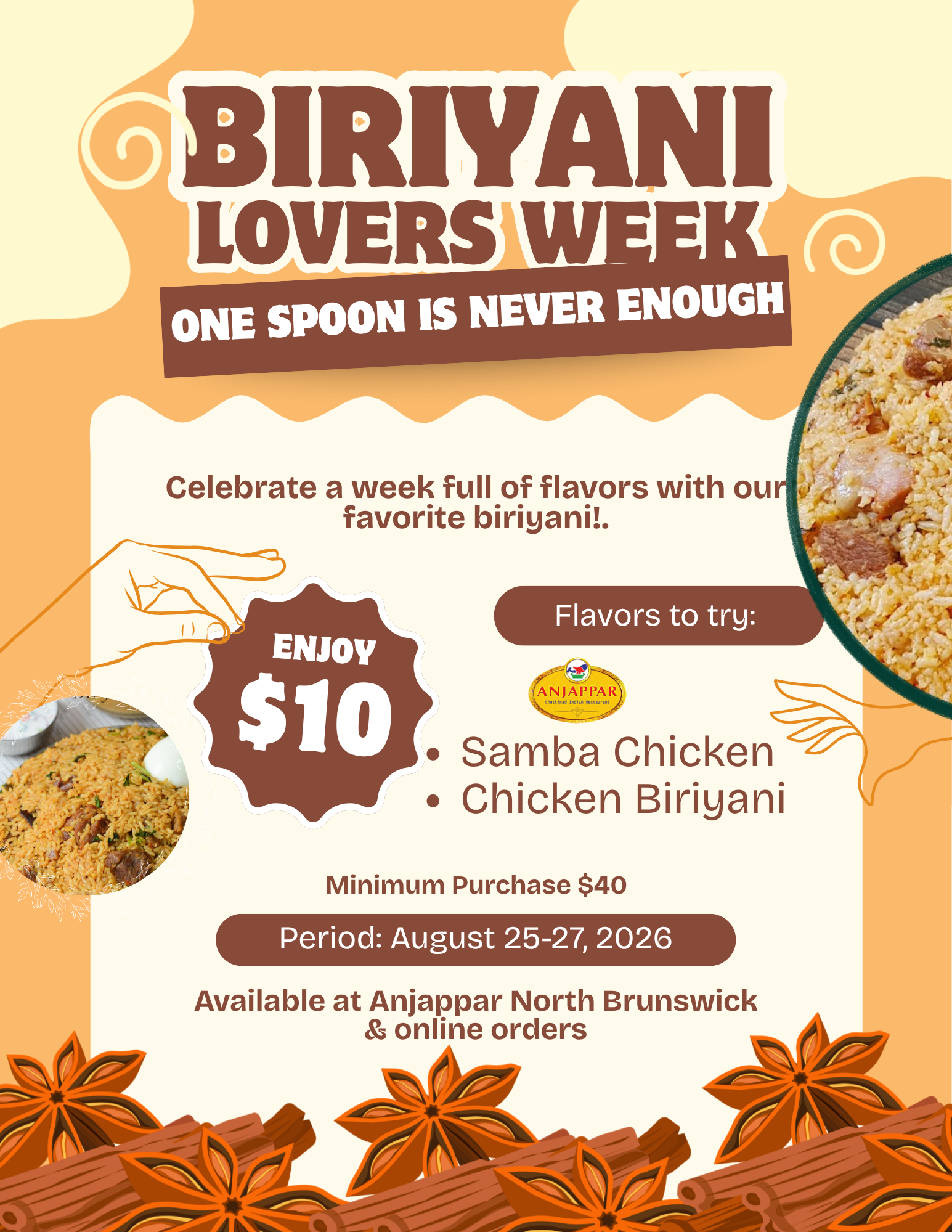 Biriyani Lovers Week