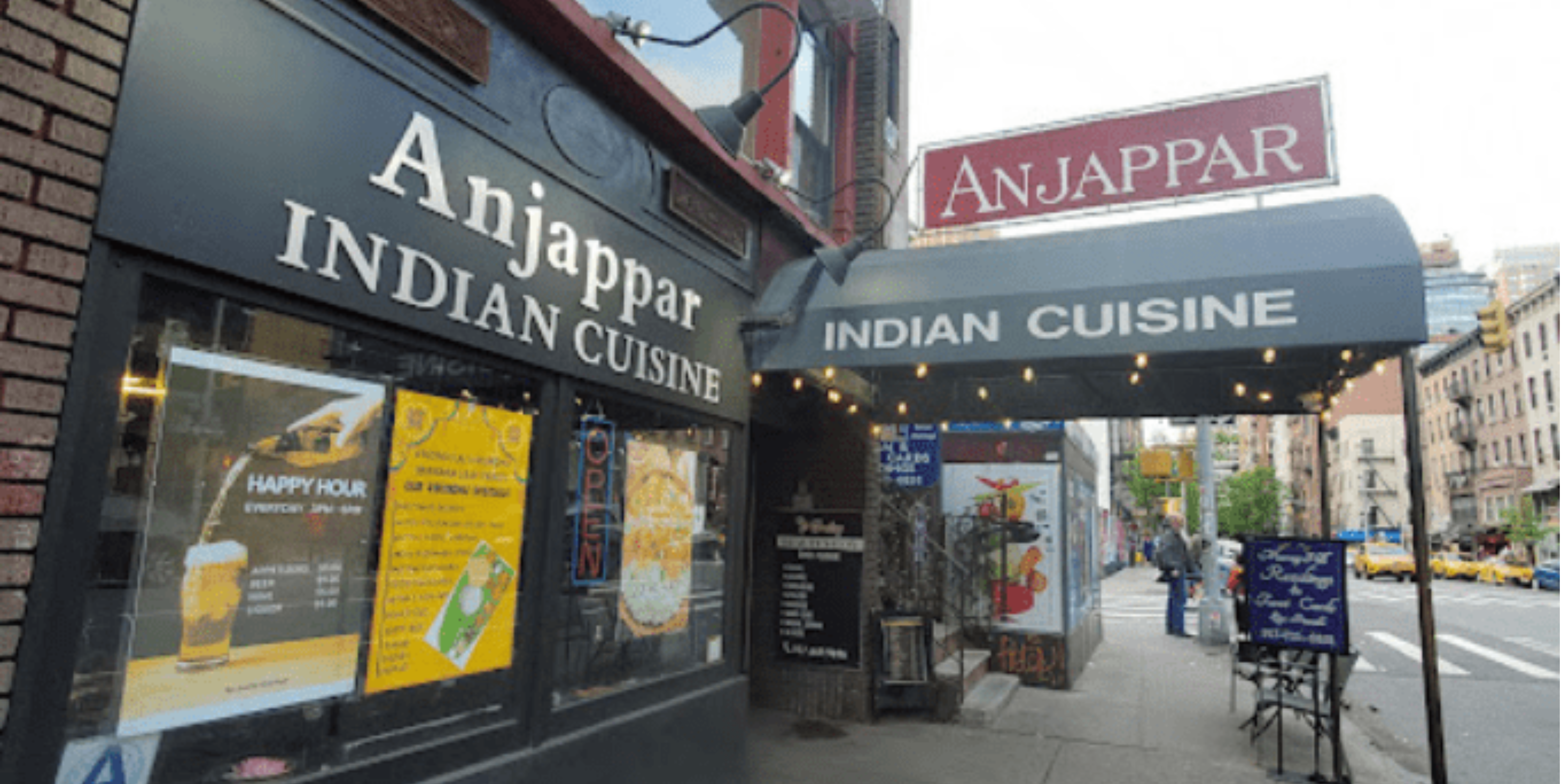 Anjappar New York exterior